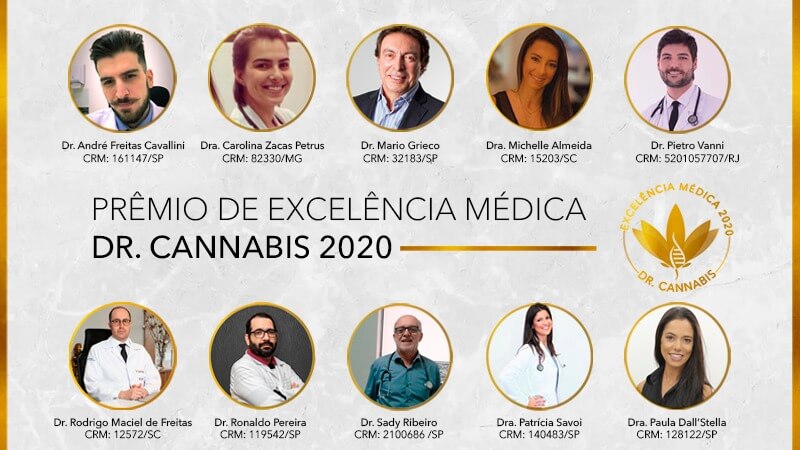 Conheça os 10 médicos prescritores mais influentes de 2020 na Dr. Cannabis